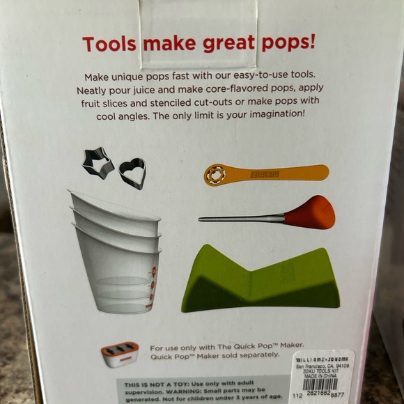 Zoku quick pop maker and accessories — brand new - Picture 7 of 10
